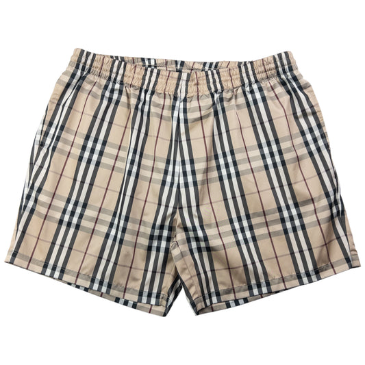 Vintage Burberry Nova Check zwemshort maat XL