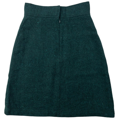 Vintage 2000s Miu Miu Wool Skirt Womens Size W24