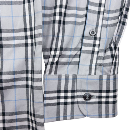 Vintage Burberry Nova Check Long Sleeve Button Up Shirt Size M