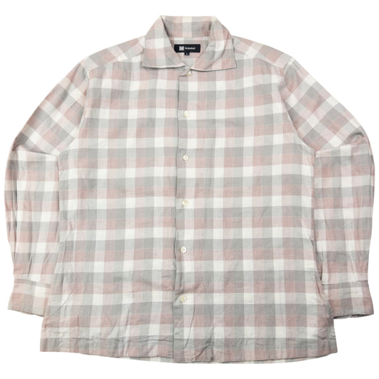 Vintage 2000s Issey Miyake Checkered Long Sleeve Button Up Shirt Size XS