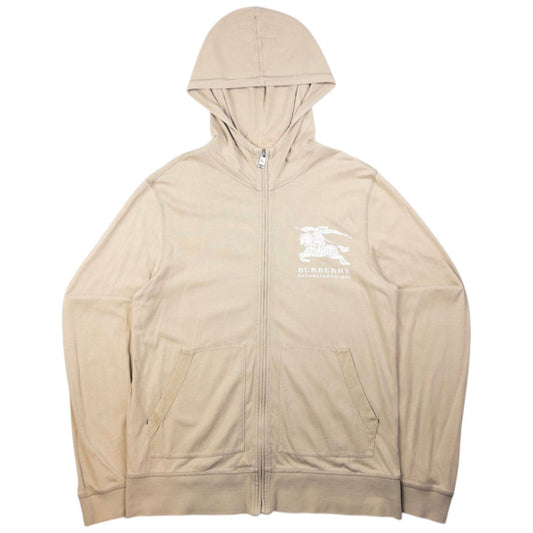 Vintage Burberry Lightweight Zip Up Hoodie Size M