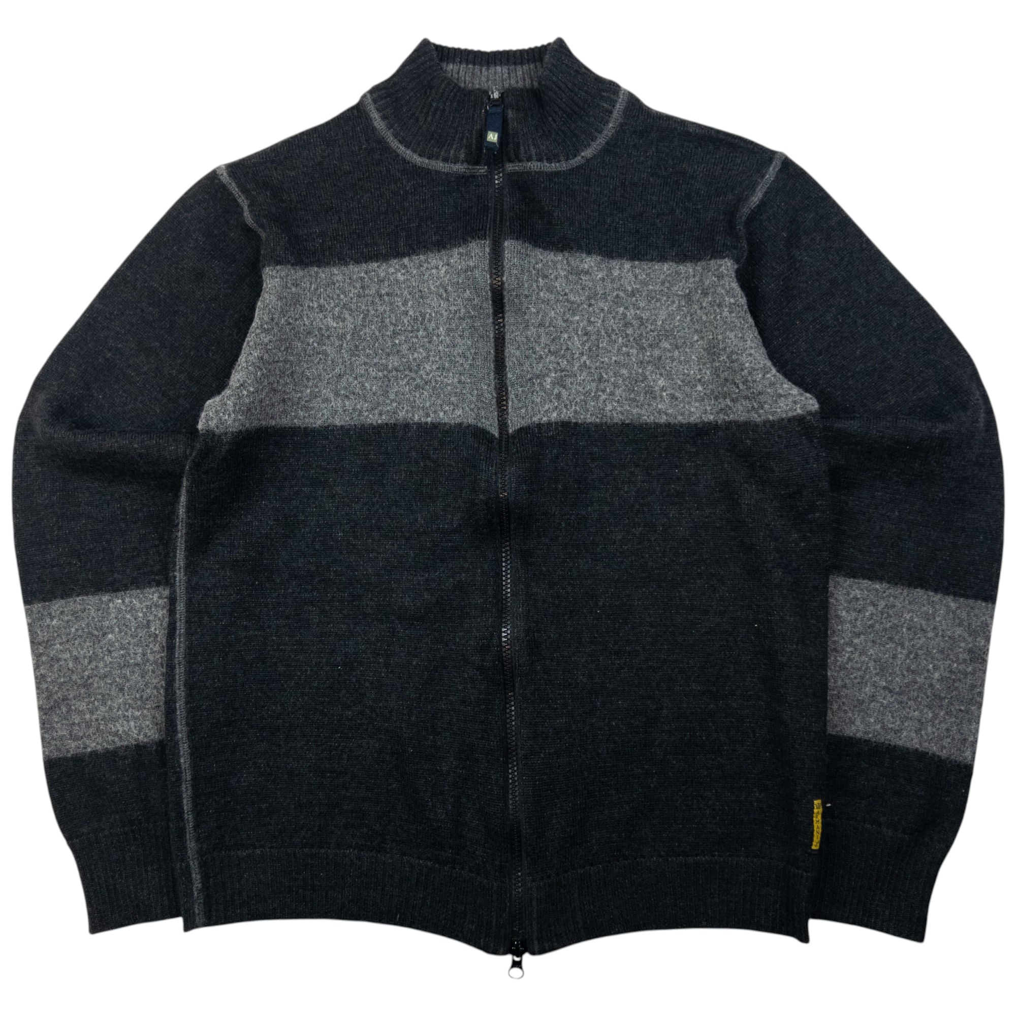 Vintage Armani Jeans Zip Up Jumper Size XS