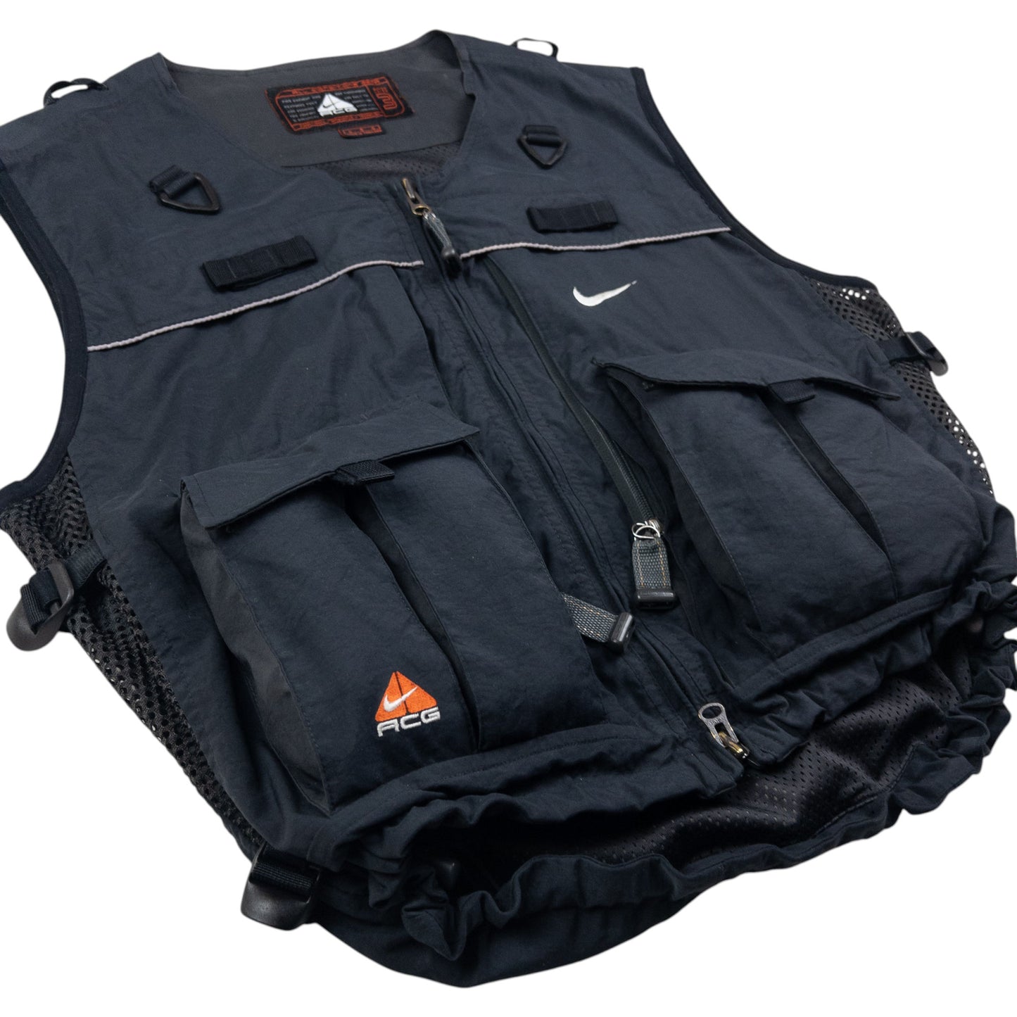 Vintage Nike ACG Cargo Vest Gilet Size L