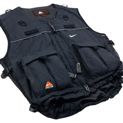 Vintage Nike ACG Cargo Vest Gilet Size L