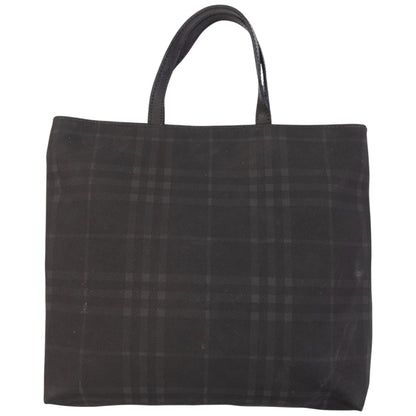 Vintage 2000s Burberry Nova Check Handbag in black, photo 3