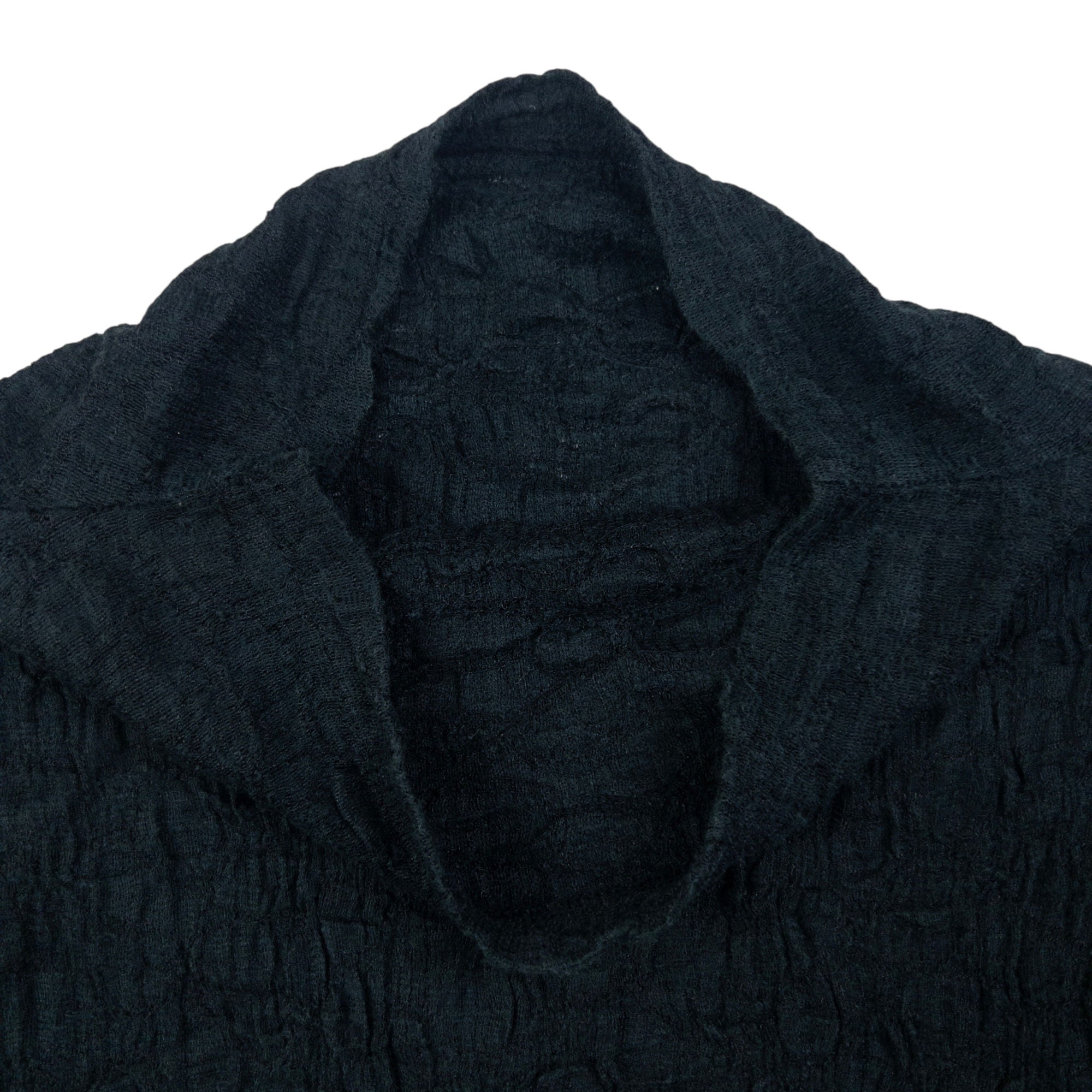 Vintage Plantation By Issey Miyake Mock Neck Long Sleeve Top Womens Size M