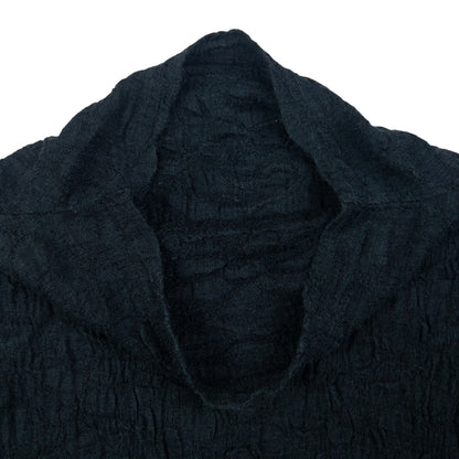 Vintage Plantation By Issey Miyake Mock Neck Long Sleeve Top Womens Size M