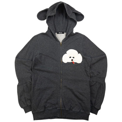 Vintage Ne-Net By Issey Miyake Zip Up Poodle Hoodie Size S