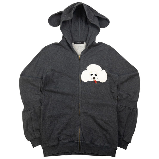 Vintage Ne-Net By Issey Miyake Zip Up Poodle Hoodie Size S