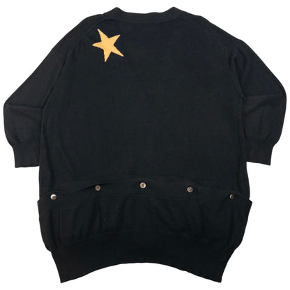 Vintage Mercibeaucoup By Issey Miyake Multi Pocket Cardigan Size M