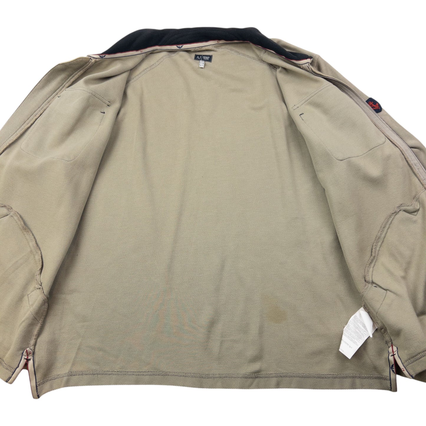 Vintage 2000s Armani Jeans Zip Up Jacket Size XL