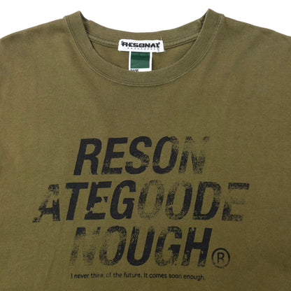 Vintage 90s Good Enough RESONATE Future Graphic T Shirt Size M