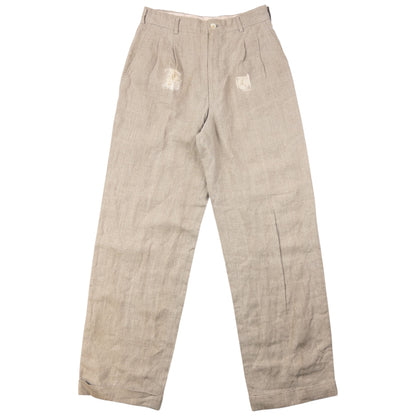 Vintage Comme Des Garçons HOMME Linen Trousers Size W27