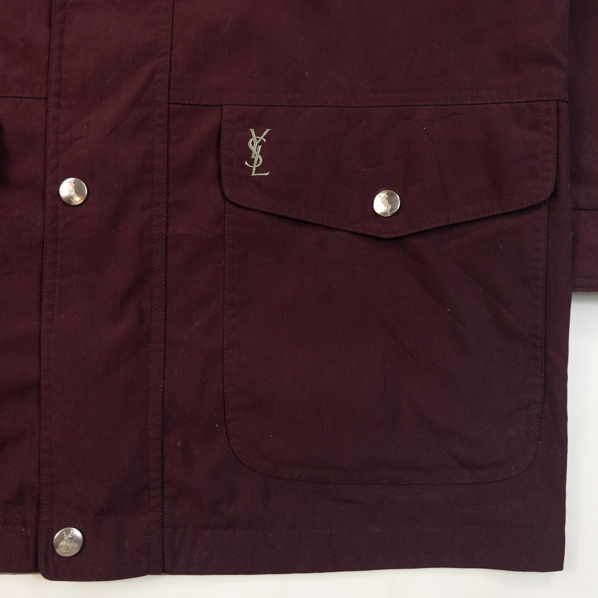 Vintage 90s YSL Yves Saint Laurent Reversible Jacket Size L