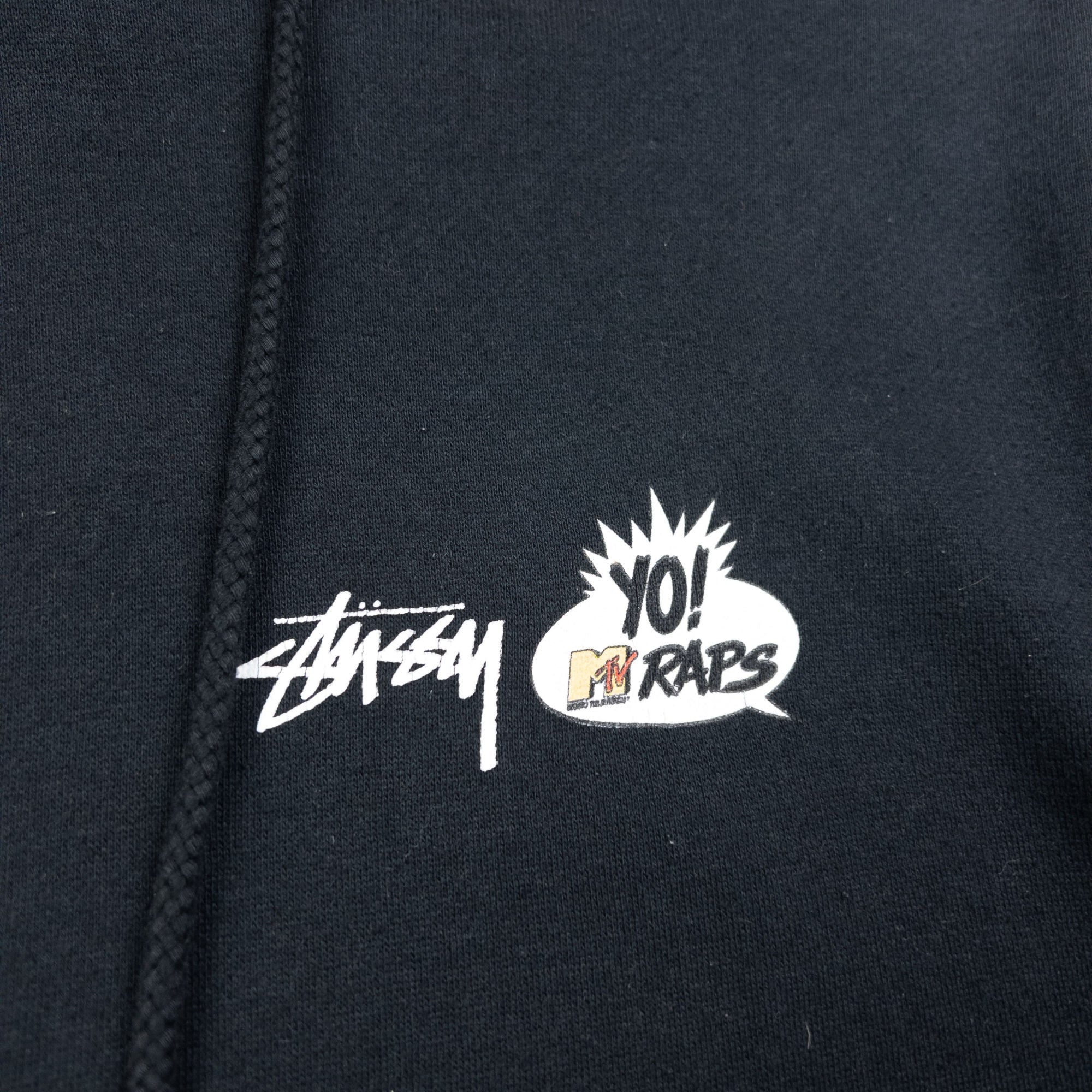 Vintage Stussy MTV Ice-T Graphic Hoodie Size L