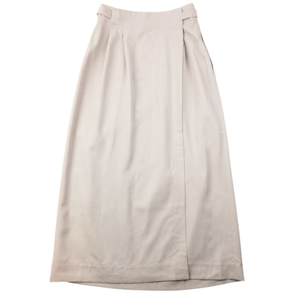 Vintage Plantation By Issey Miyake Pleated Wrap Skirt Womens Size W24