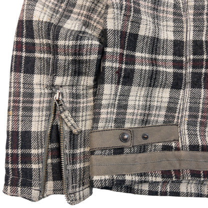 Vintage 2000s Marithe + Francois Girbaud Checkered Wool Jacket Size XS