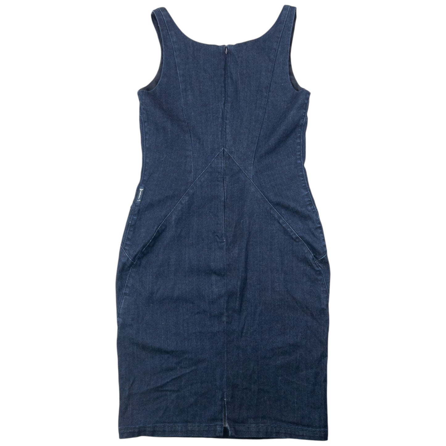 Vintage 2000s Armani Jeans Denim Dress Womens Size S