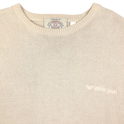 Vintage Armani Jeans Knitted Jumper Size M