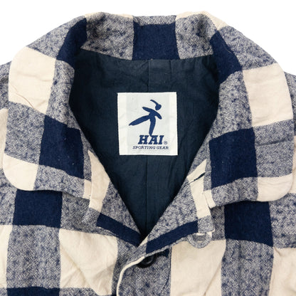 Vintage 90s Hai Sporting Gear By Issey Miyake Checkered Jacket Womens Size S