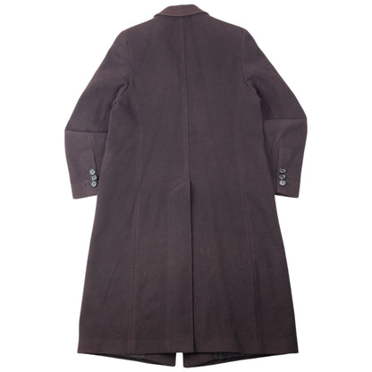 Vintage 2000s Burberry Cashmere Longline Jacket Womens Size XL
