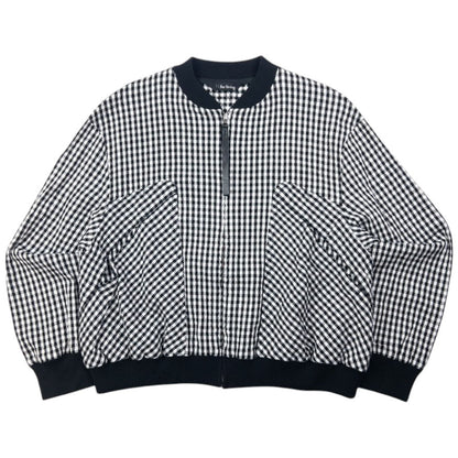Vintage Yohji Yamamoto Checkered Bomber Jacket Womens Size M