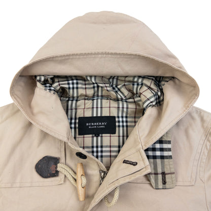 Vintage 2000s Burberry Black Label Duffle Jacket Womens Size M