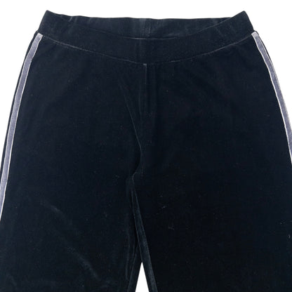Vintage 2009 Dolce & Gabbana Velour Diamonte Tracksuit Bottoms Size L