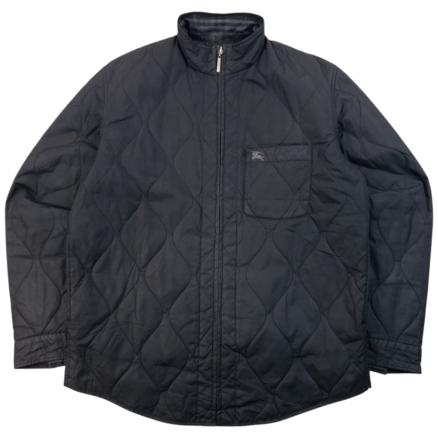 Vintage 2000s Burberry Blue Label Quilted Jacket Size M