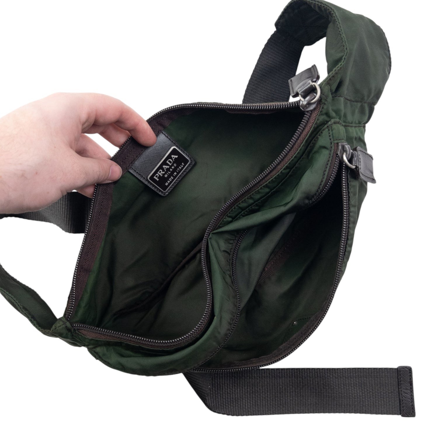 Vintage 2000s Prada Crossbody Bag