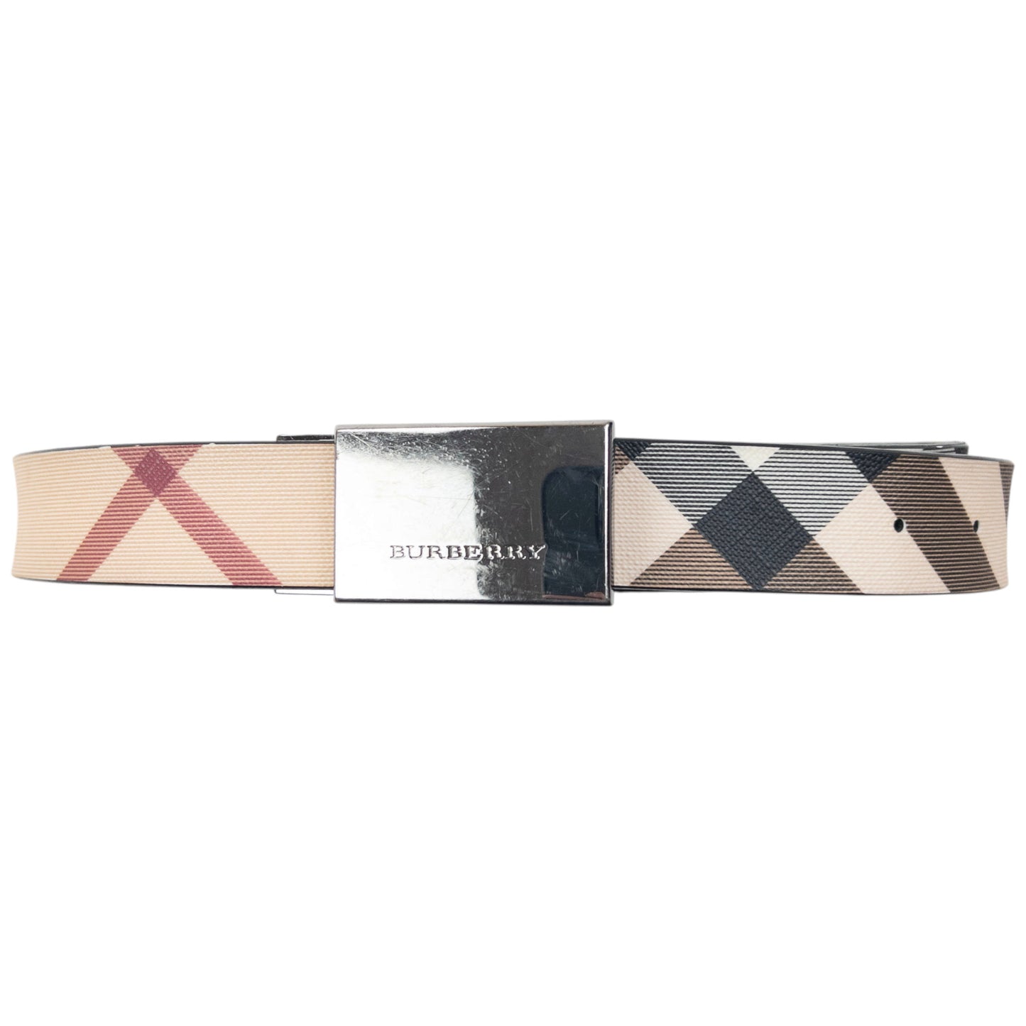Vintage 2000s Burberry Nova Check Belt Size W38