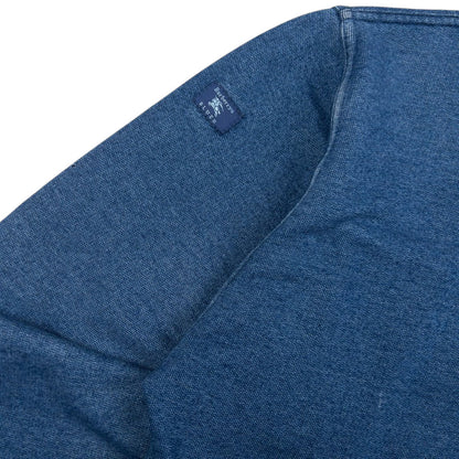 Vintage Burberry Blues Embroidered Sweatshirt Size L