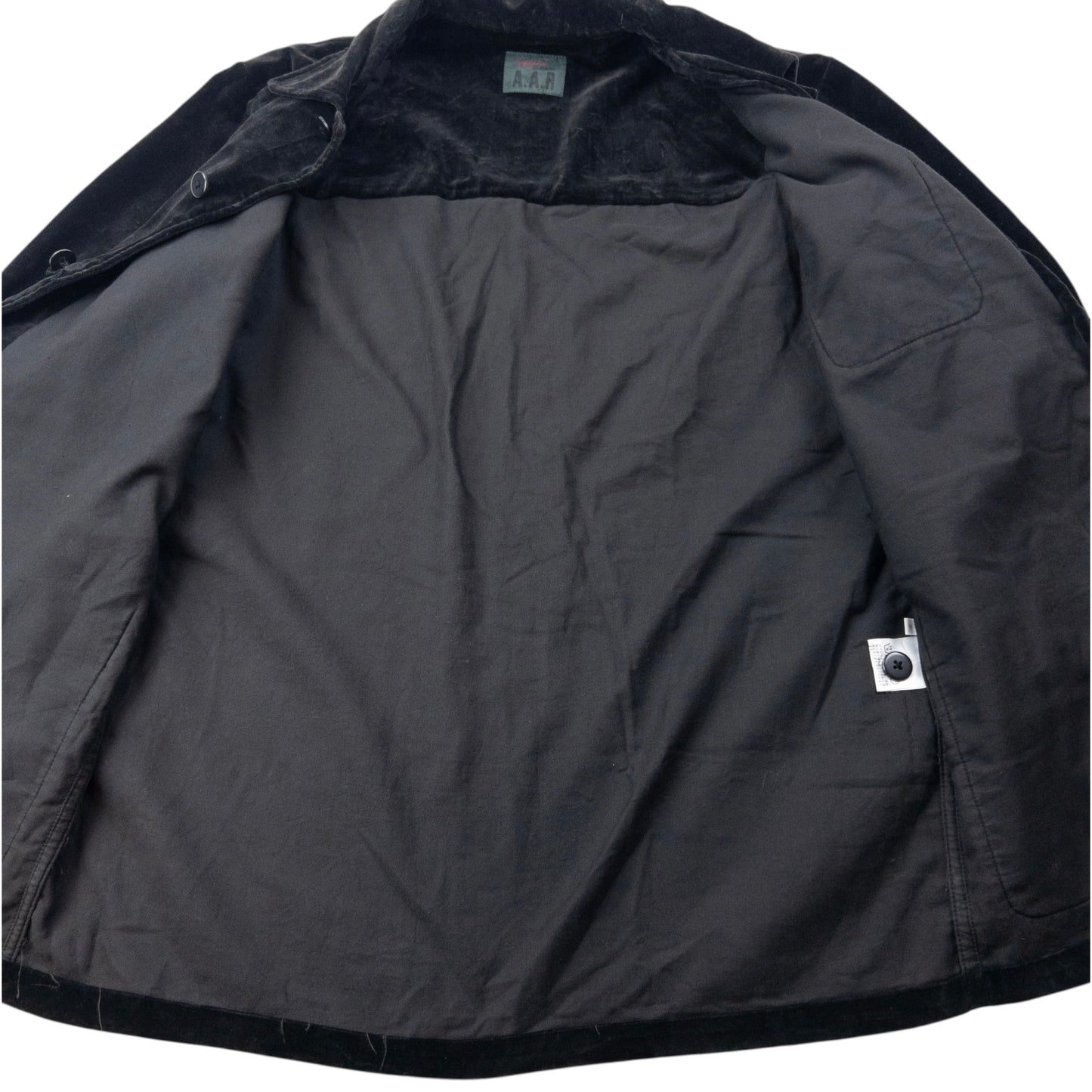 Vintage 90s Yohji Yamamoto D'Urban A.A.R Velour Jacket Size S