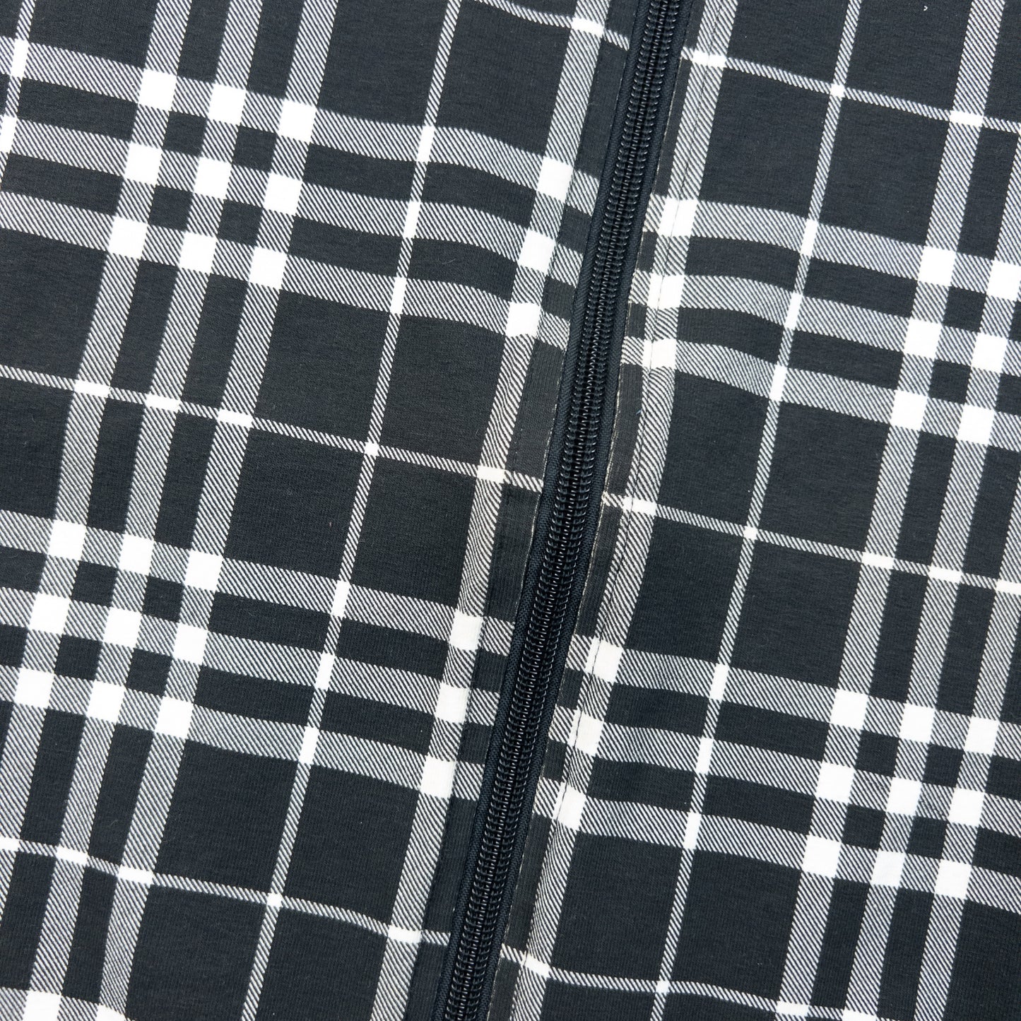 Vintage 2000s Burberry Nova Check Zip Up Sweatshirt Womens Size M