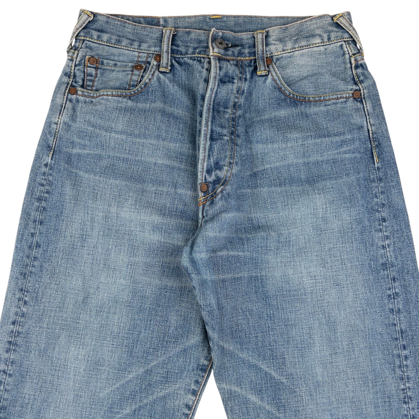 Vintage Evisu Double Gull Japanese Denim Jeans Size W29