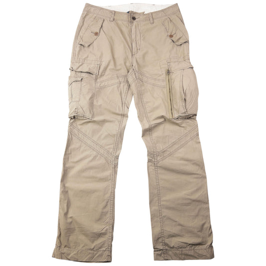 Vintage 90s Polo Ralph Lauren Cargo Trousers Size W35