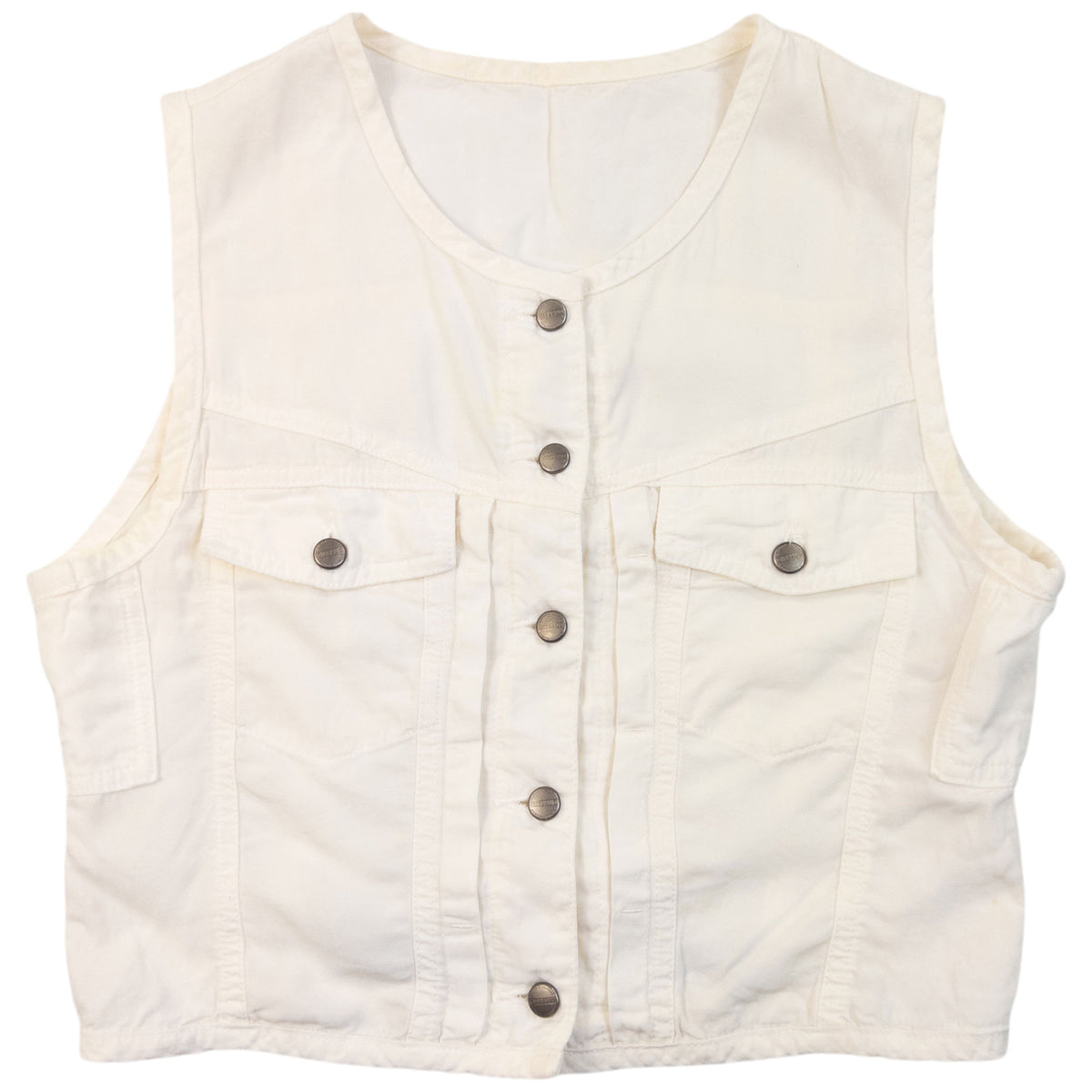 Vintage 2000s Marithe + Francois Girbaud Button Up Vest Womens Size S