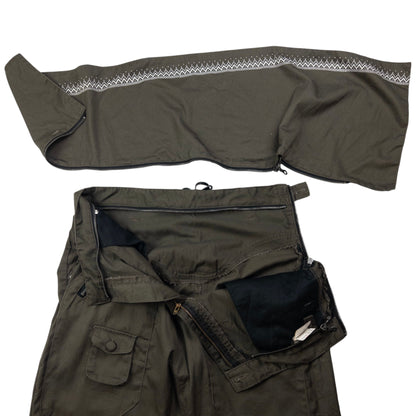 Vintage PPFM Lace-Back Trousers Size W32