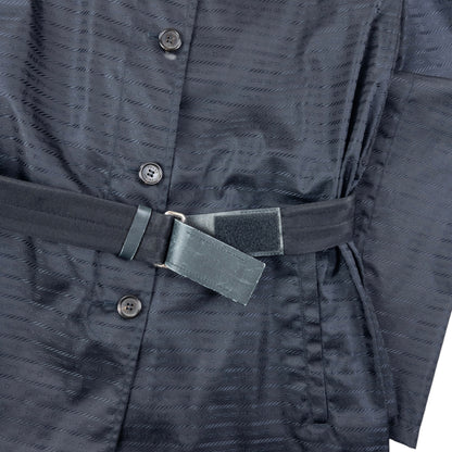 Vintage 2000s Prada Monogram Belt Waist Jacket Size XL