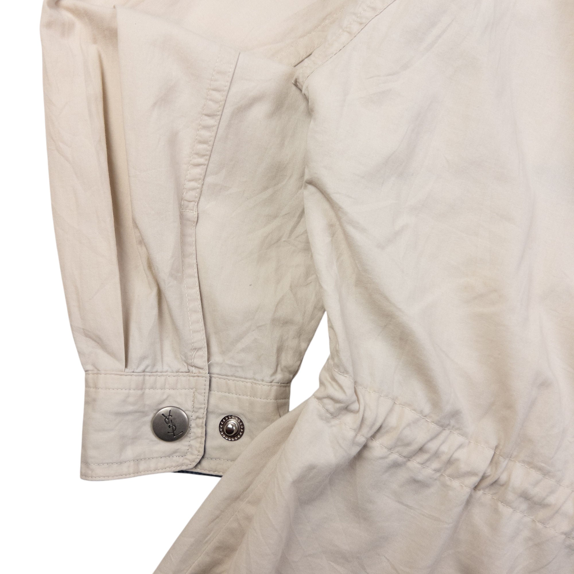 Vintage YSL Yves Saint Laurent Zip Up Jacket Size M