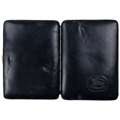 Vintage 90s Burberry Leather Cigarette Case