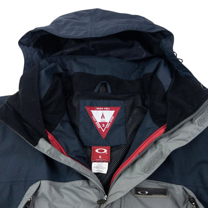 Vintage 90s Oakley Road Fuel Zip Up Snowboarding Jacket Size L