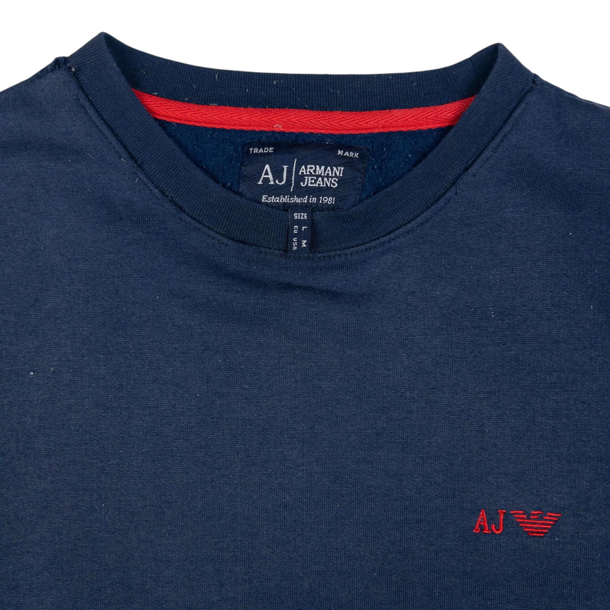 Vintage Armani Jeans Sweatshirt Size L