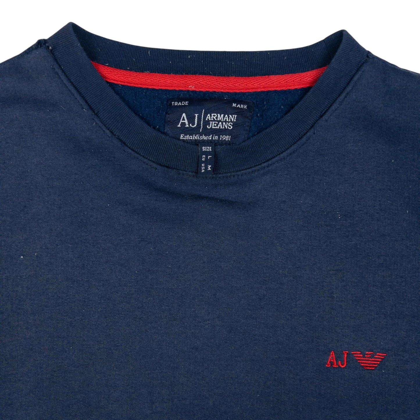 Vintage Armani Jeans Sweatshirt Size L