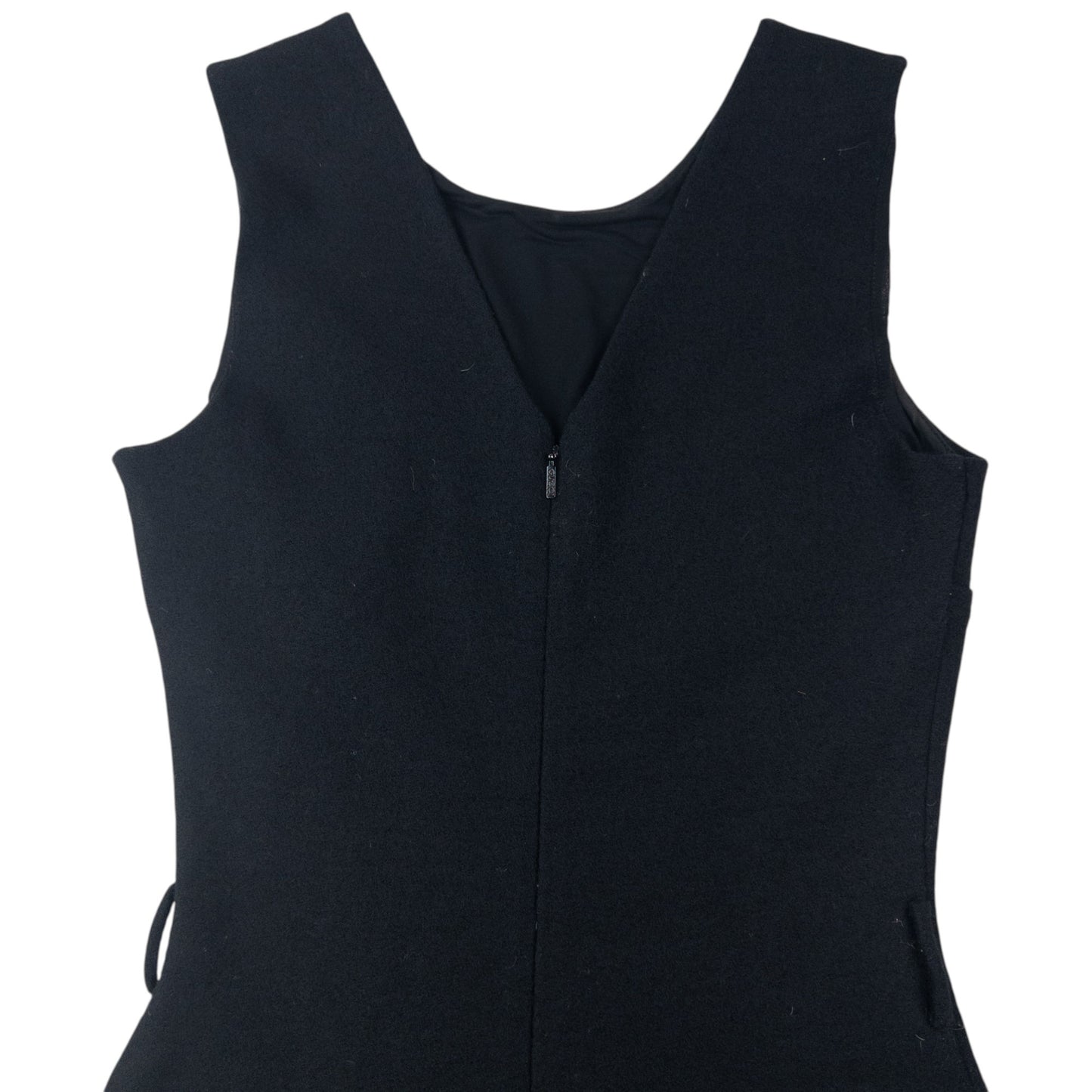 Vintage 2000s Gucci Sleeveless Wool Dress Womens Size XS