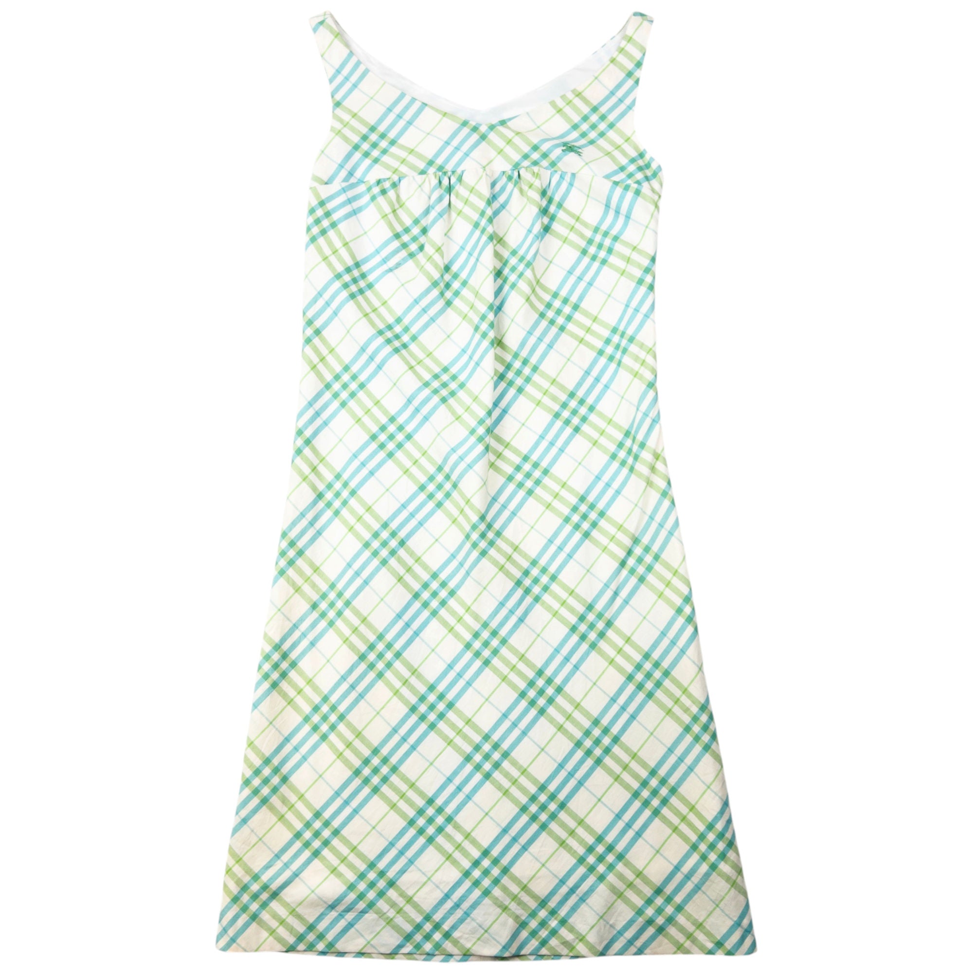 Vintage 2000s Burberry Blue Label Nova Check Dress Womens Size M