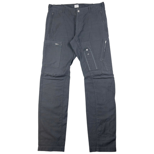 Vintage CP Company Multi Zip Cargo Trousers Size W32