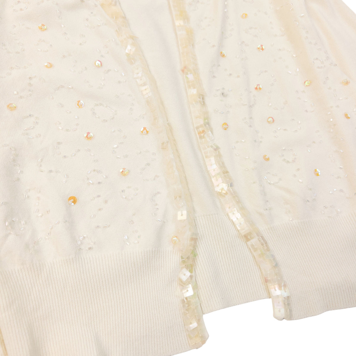 Vintage 2000s Comme Des Garçons Sequin Cardigan Womens Size XS