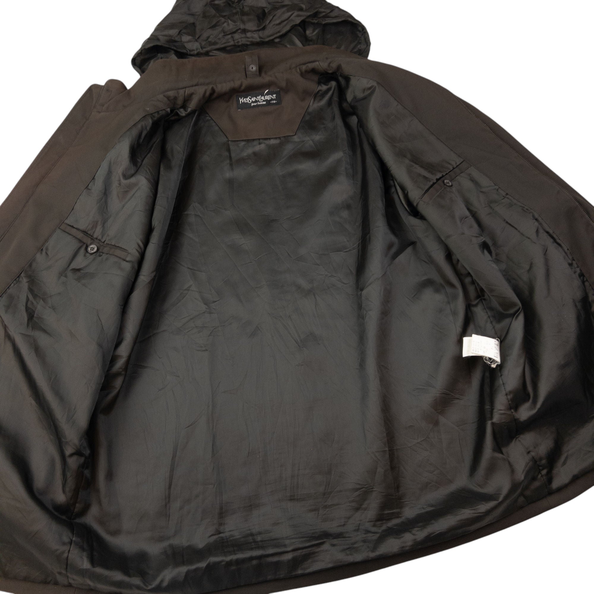 Vintage YSL Yves Saint Laurent Padded Zip Up Jacket Size XXL