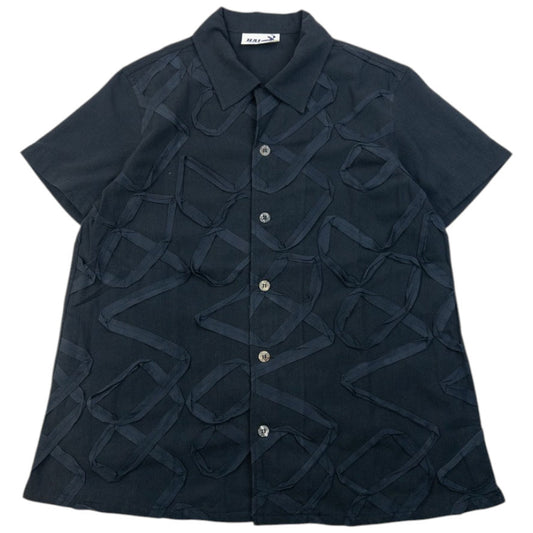 Vintage 90s Hai Sporting Gear By Issey Miyake Short Sleeve Button Up Shirt Size S